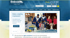 Desktop Screenshot of embroidme-metrocrest.com